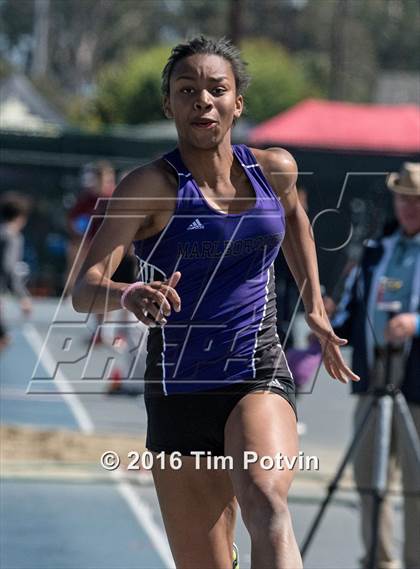 Thumbnail 2 in CIF Southern Section Girls Track and Field Division Finals photogallery.
