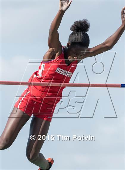 Thumbnail 2 in CIF Southern Section Girls Track and Field Division Finals photogallery.