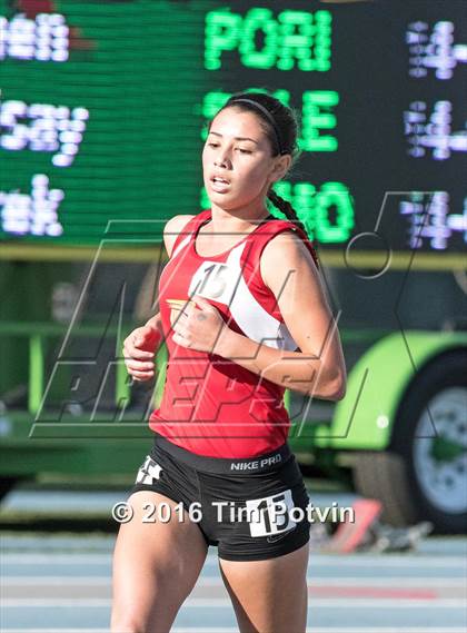 Thumbnail 3 in CIF Southern Section Girls Track and Field Division Finals photogallery.