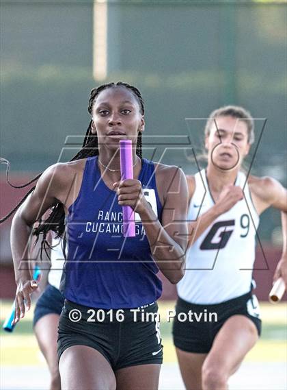 Thumbnail 3 in CIF Southern Section Girls Track and Field Division Finals photogallery.