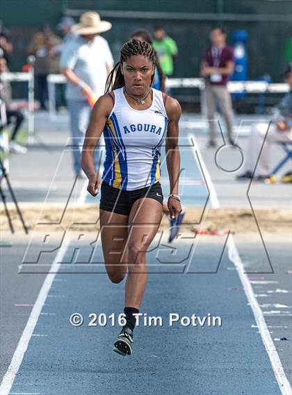 Thumbnail 2 in CIF Southern Section Girls Track and Field Division Finals photogallery.