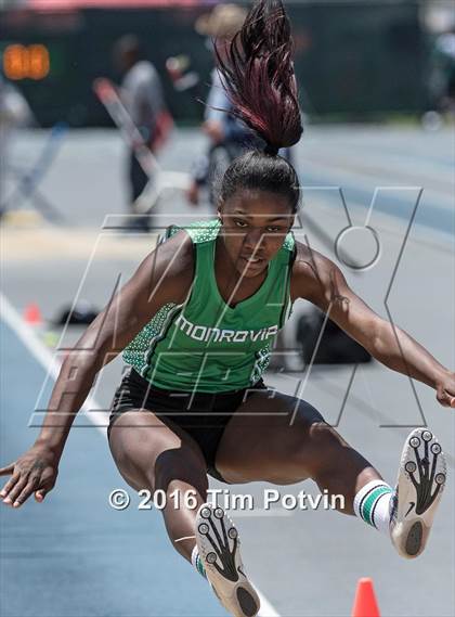 Thumbnail 1 in CIF Southern Section Girls Track and Field Division Finals photogallery.