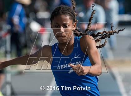 Thumbnail 3 in CIF Southern Section Girls Track and Field Division Finals photogallery.