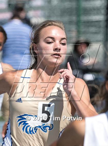 Thumbnail 3 in CIF Southern Section Girls Track and Field Division Finals photogallery.