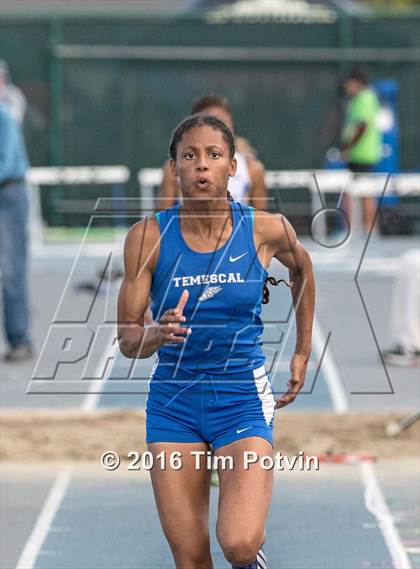 Thumbnail 3 in CIF Southern Section Girls Track and Field Division Finals photogallery.