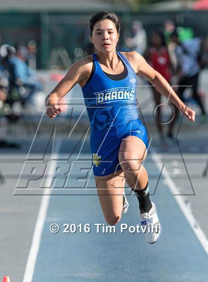 Thumbnail 1 in CIF Southern Section Girls Track and Field Division Finals photogallery.