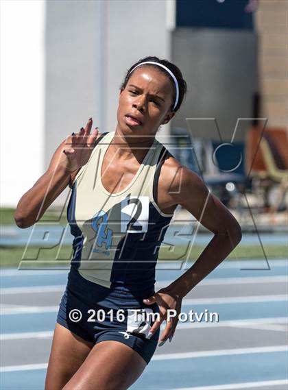 Thumbnail 2 in CIF Southern Section Girls Track and Field Division Finals photogallery.