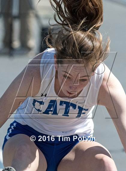 Thumbnail 1 in CIF Southern Section Girls Track and Field Division Finals photogallery.