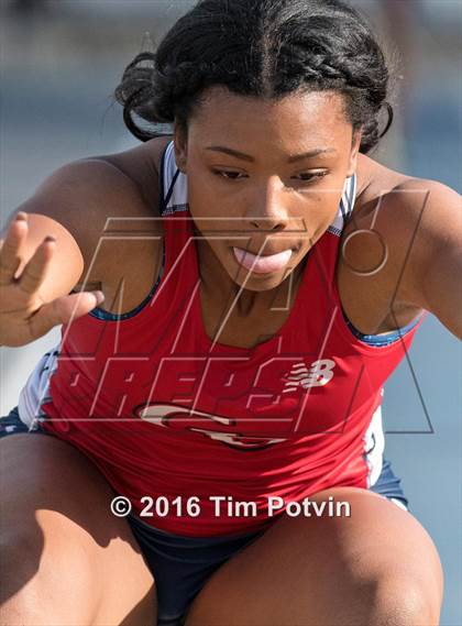 Thumbnail 2 in CIF Southern Section Girls Track and Field Division Finals photogallery.