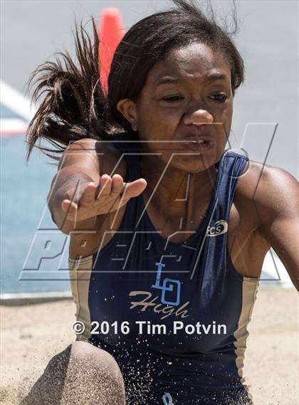 Thumbnail 3 in CIF Southern Section Girls Track and Field Division Finals photogallery.