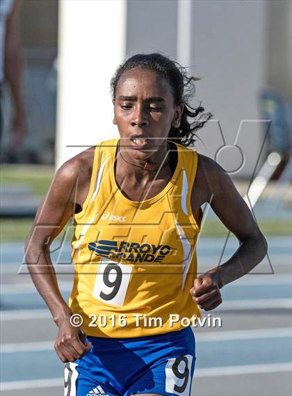 Thumbnail 2 in CIF Southern Section Girls Track and Field Division Finals photogallery.