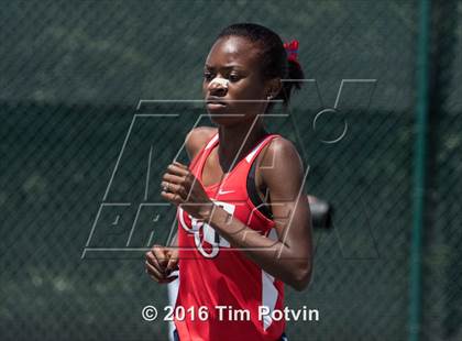 Thumbnail 2 in CIF Southern Section Girls Track and Field Division Finals photogallery.