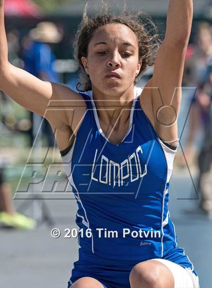 Thumbnail 2 in CIF Southern Section Girls Track and Field Division Finals photogallery.