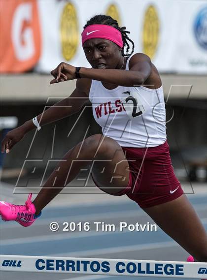 Thumbnail 2 in CIF Southern Section Girls Track and Field Division Finals photogallery.