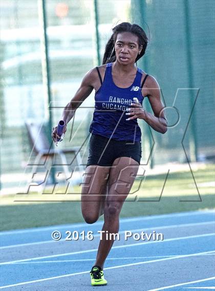 Thumbnail 3 in CIF Southern Section Girls Track and Field Division Finals photogallery.