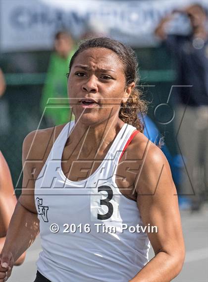 Thumbnail 2 in CIF Southern Section Girls Track and Field Division Finals photogallery.