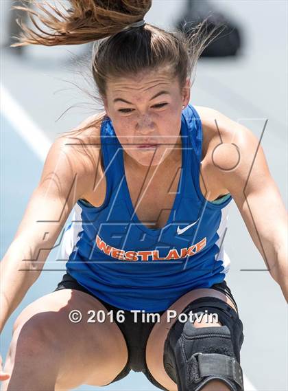 Thumbnail 2 in CIF Southern Section Girls Track and Field Division Finals photogallery.