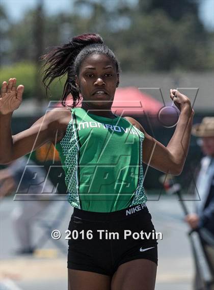Thumbnail 2 in CIF Southern Section Girls Track and Field Division Finals photogallery.
