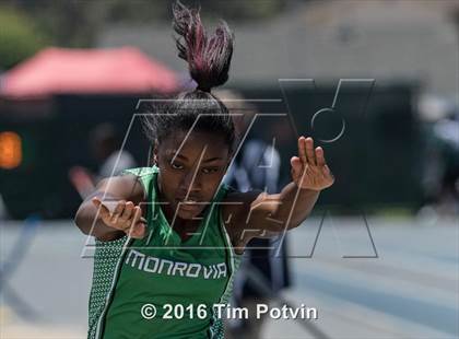 Thumbnail 2 in CIF Southern Section Girls Track and Field Division Finals photogallery.