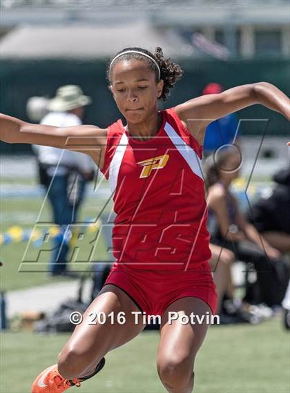 Thumbnail 2 in CIF Southern Section Girls Track and Field Division Finals photogallery.