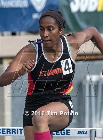 Thumbnail 1 in CIF Southern Section Girls Track and Field Division Finals photogallery.