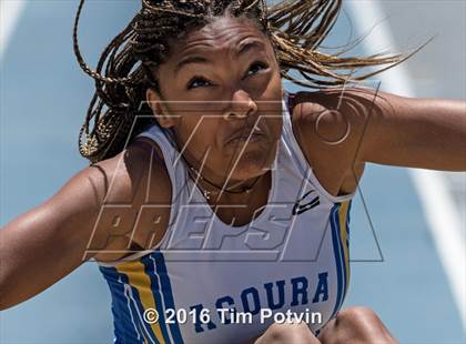 Thumbnail 1 in CIF Southern Section Girls Track and Field Division Finals photogallery.