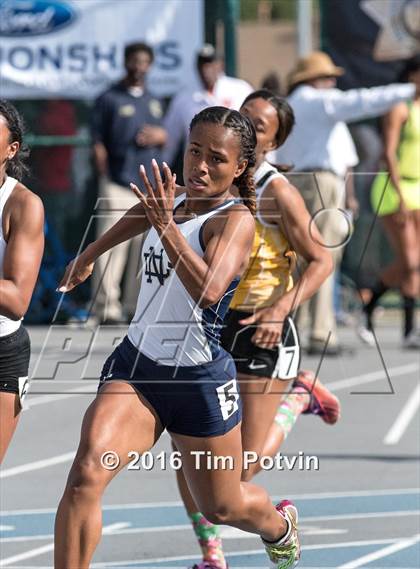 Thumbnail 2 in CIF Southern Section Girls Track and Field Division Finals photogallery.