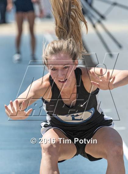 Thumbnail 2 in CIF Southern Section Girls Track and Field Division Finals photogallery.