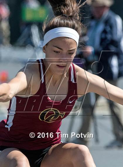 Thumbnail 2 in CIF Southern Section Girls Track and Field Division Finals photogallery.