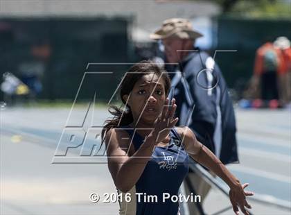 Thumbnail 2 in CIF Southern Section Girls Track and Field Division Finals photogallery.