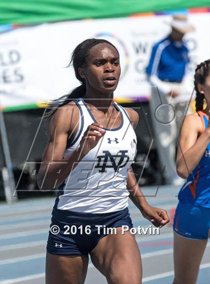 Thumbnail 1 in CIF Southern Section Girls Track and Field Division Finals photogallery.