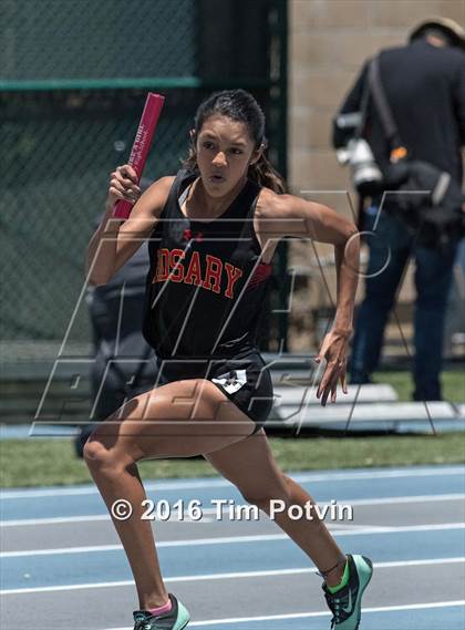 Thumbnail 3 in CIF Southern Section Girls Track and Field Division Finals photogallery.