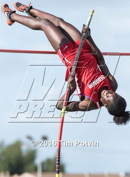 Thumbnail 3 in CIF Southern Section Girls Track and Field Division Finals photogallery.