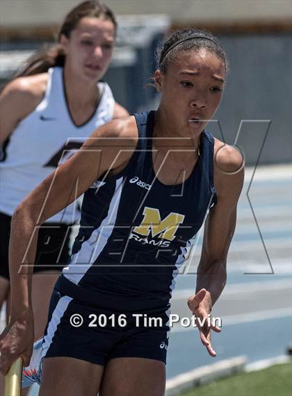 Thumbnail 2 in CIF Southern Section Girls Track and Field Division Finals photogallery.