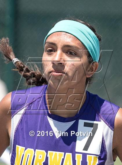 Thumbnail 3 in CIF Southern Section Girls Track and Field Division Finals photogallery.