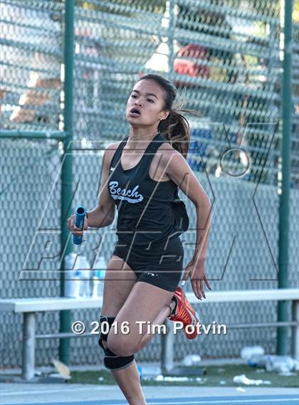 Thumbnail 1 in CIF Southern Section Girls Track and Field Division Finals photogallery.