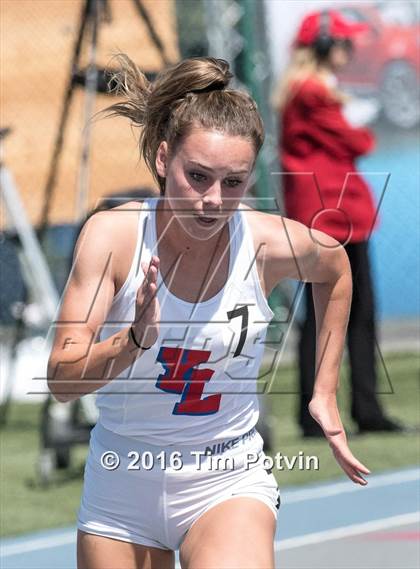 Thumbnail 3 in CIF Southern Section Girls Track and Field Division Finals photogallery.