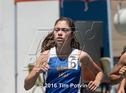 Thumbnail 2 in CIF Southern Section Girls Track and Field Division Finals photogallery.