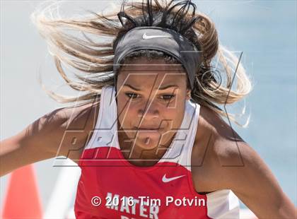Thumbnail 2 in CIF Southern Section Girls Track and Field Division Finals photogallery.