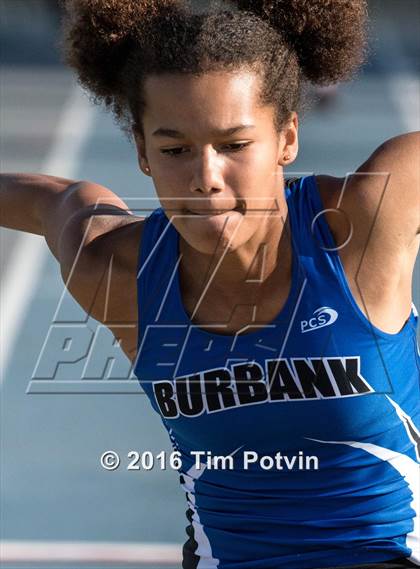 Thumbnail 2 in CIF Southern Section Girls Track and Field Division Finals photogallery.