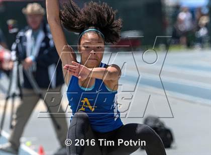 Thumbnail 2 in CIF Southern Section Girls Track and Field Division Finals photogallery.