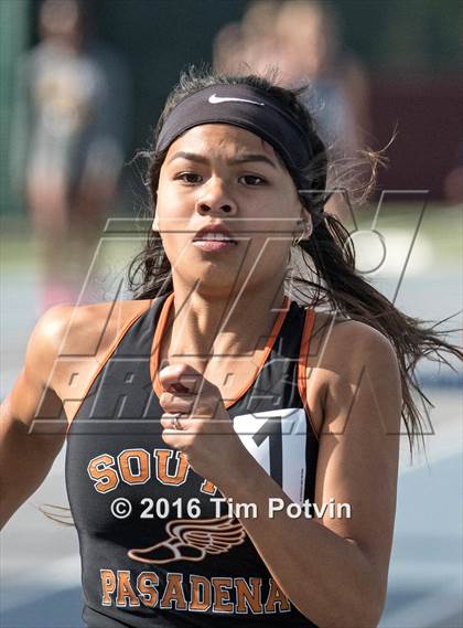 Thumbnail 3 in CIF Southern Section Girls Track and Field Division Finals photogallery.