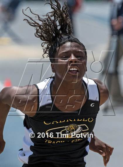 Thumbnail 3 in CIF Southern Section Girls Track and Field Division Finals photogallery.