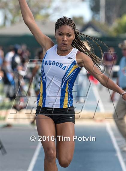 Thumbnail 2 in CIF Southern Section Girls Track and Field Division Finals photogallery.