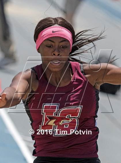 Thumbnail 2 in CIF Southern Section Girls Track and Field Division Finals photogallery.