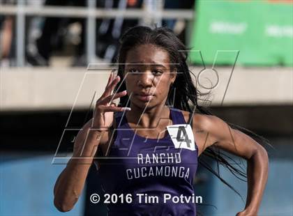 Thumbnail 1 in CIF Southern Section Girls Track and Field Division Finals photogallery.