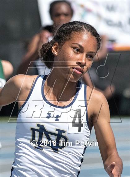 Thumbnail 2 in CIF Southern Section Girls Track and Field Division Finals photogallery.