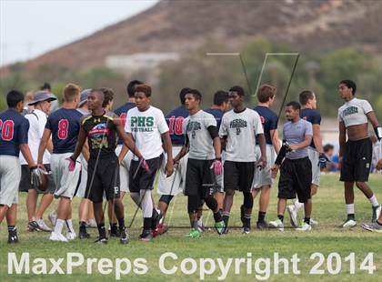 Thumbnail 2 in Great Oak vs Perris (Southwest County Passing Tournament) photogallery.