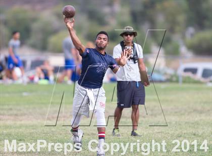Thumbnail 2 in Great Oak vs Perris (Southwest County Passing Tournament) photogallery.