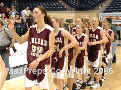 Thumbnail 3 in Sante Fe Christian vs. Julian (SDS D5 Final) photogallery.